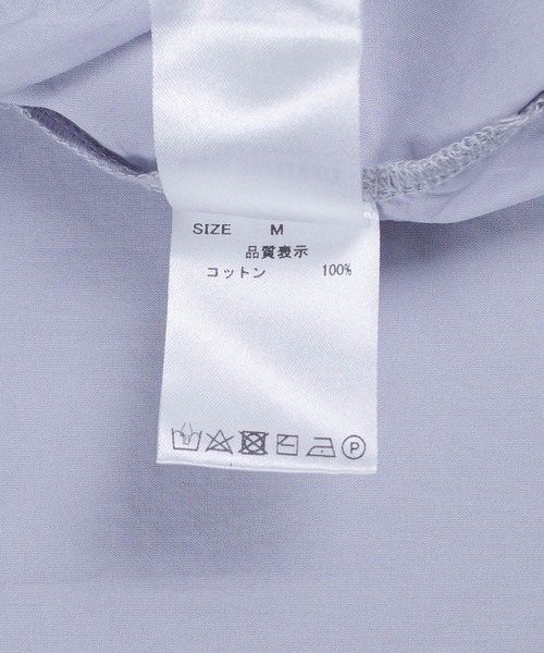 WILLY CHAVARRIA（ウィリーチャバリア）の「【SE1】【WILLY CHAVARRIA/ウィリーチャバリア】 DRESS PLEATED SHIRT BSP100（シャツ/ブラウス・メンズ・グレー/ダークネイビー・L/M）」の10枚目の写真