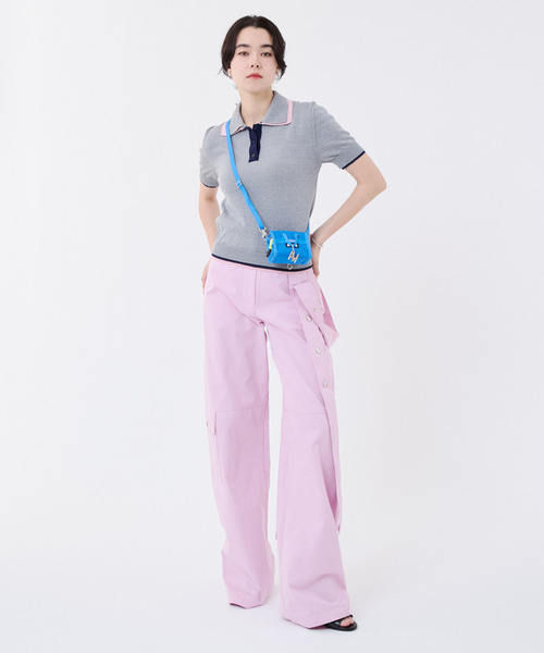 LeSportsac（レスポートサック）の「MSGM MICRO WEEKENDER マイクロブルー（ショルダーバッグ・レディース・ブルー・FREE）」の3枚目の写真