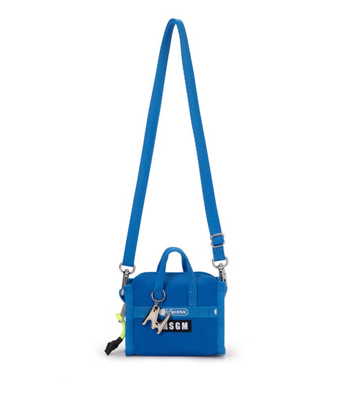 LeSportsac（レスポートサック）の「MSGM MICRO WEEKENDER マイクロブルー（ショルダーバッグ・レディース・ブルー・FREE）」の7枚目の写真