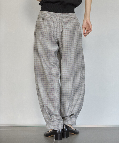 Firsthand（ファーストハンド）の「Firsthand/ファーストハンド カラミチェック カーヴィーパンツ / セットアップ対応（その他パンツ・レディース・ブラック/ブルーグリーン・SMALL/MEDIUM）」の15枚目の写真