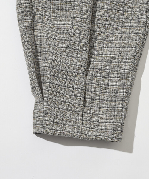 Firsthand（ファーストハンド）の「Firsthand/ファーストハンド カラミチェック カーヴィーパンツ / セットアップ対応（その他パンツ・レディース・ブラック/ブルーグリーン・SMALL/MEDIUM）」の6枚目の写真