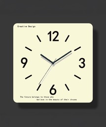 IRADOWL（アイラドール）の「【アイラドール room】スクエア壁掛けカラー時計（掛け時計）」