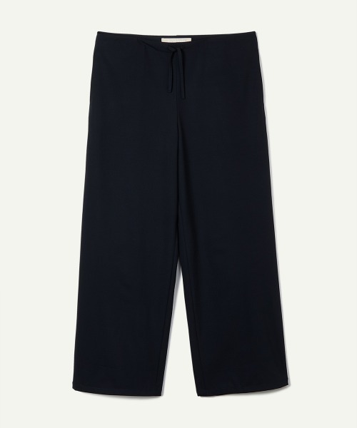 leinwande(ラインヴァンド)の「Wide Straight Trousers / ワイドストレートトラウザー(スラックス・レディース・イエロー/グレー/ネイビー系・SMALL/MEDIUM)」の8枚目の写真