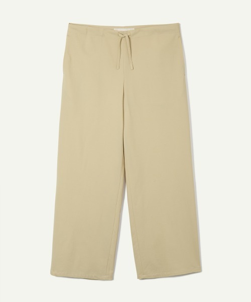 leinwande(ラインヴァンド)の「Wide Straight Trousers / ワイドストレートトラウザー(スラックス・レディース・イエロー/グレー/ネイビー系・SMALL/MEDIUM)」の10枚目の写真