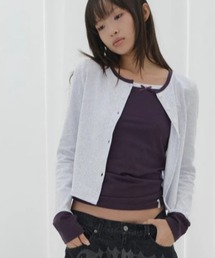 ◇FANCYCLUB◇ブランド直輸入正規品/エアリー ボタン カーディガン AIRY BUTTON CARDIGAN