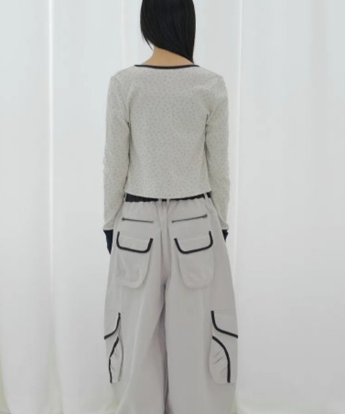 FANCY CLUB(ファンシークラブ)の「◇FANCYCLUB◇ブランド直輸入正規品/エアリー ボタン カーディガン AIRY BUTTON CARDIGAN(カーディガン/ボレロ・レディース・ベージュ/アッシュグレー/グレー・FREE)」の17枚目の写真