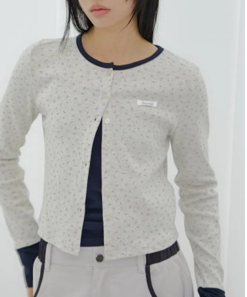 FANCY CLUB(ファンシークラブ)の「◇FANCYCLUB◇ブランド直輸入正規品/エアリー ボタン カーディガン AIRY BUTTON CARDIGAN(カーディガン/ボレロ・レディース・ベージュ/アッシュグレー/グレー・FREE)」の19枚目の写真