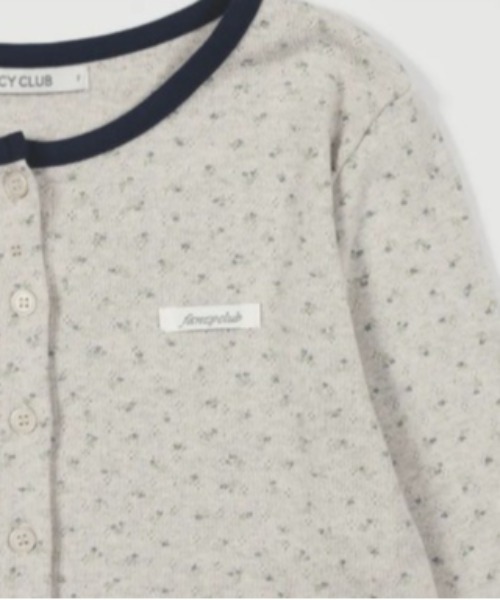 FANCY CLUB(ファンシークラブ)の「◇FANCYCLUB◇ブランド直輸入正規品/エアリー ボタン カーディガン AIRY BUTTON CARDIGAN(カーディガン/ボレロ・レディース・ベージュ/アッシュグレー/グレー・FREE)」の7枚目の写真