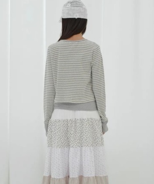 FANCY CLUB(ファンシークラブ)の「◇FANCYCLUB◇ブランド直輸入正規品/エアリー ボタン カーディガン AIRY BUTTON CARDIGAN(カーディガン/ボレロ・レディース・ベージュ/アッシュグレー/グレー・FREE)」の22枚目の写真