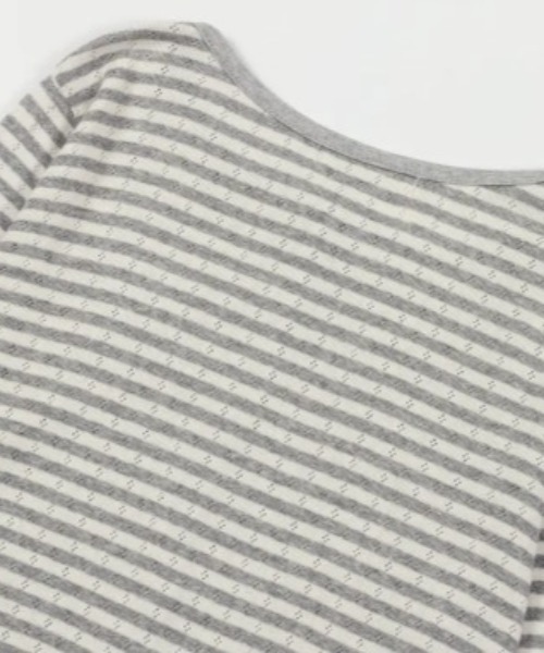 FANCY CLUB(ファンシークラブ)の「◇FANCYCLUB◇ブランド直輸入正規品/エアリー ボタン カーディガン AIRY BUTTON CARDIGAN(カーディガン/ボレロ・レディース・ベージュ/アッシュグレー/グレー・FREE)」の4枚目の写真
