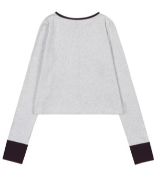 FANCY CLUB(ファンシークラブ)の「◇FANCYCLUB◇ブランド直輸入正規品/エアリー ボタン カーディガン AIRY BUTTON CARDIGAN(カーディガン/ボレロ・レディース・ベージュ/アッシュグレー/グレー・FREE)」の11枚目の写真