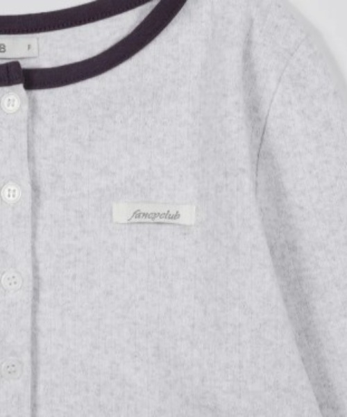 FANCY CLUB(ファンシークラブ)の「◇FANCYCLUB◇ブランド直輸入正規品/エアリー ボタン カーディガン AIRY BUTTON CARDIGAN(カーディガン/ボレロ・レディース・ベージュ/アッシュグレー/グレー・FREE)」の12枚目の写真