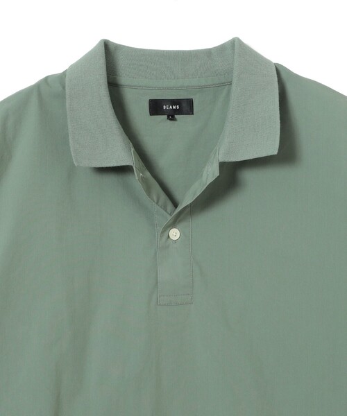 BEAMS（ビームス）の「フェイク イン ポロシャツ（ポロシャツ・メンズ・ブラック/グリーン系その他・X-LARGE/LARGE/MEDIUM/SMALL）」の3枚目の写真