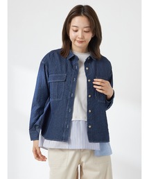 McGREGOR（マックレガー）の「インディゴサッカーシャツアウター（ブルゾン）」