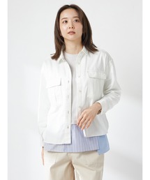 McGREGOR（マックレガー）の「インディゴサッカーシャツアウター（ブルゾン）」