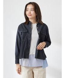 McGREGOR（マックレガー）の「インディゴサッカーシャツアウター（ブルゾン）」