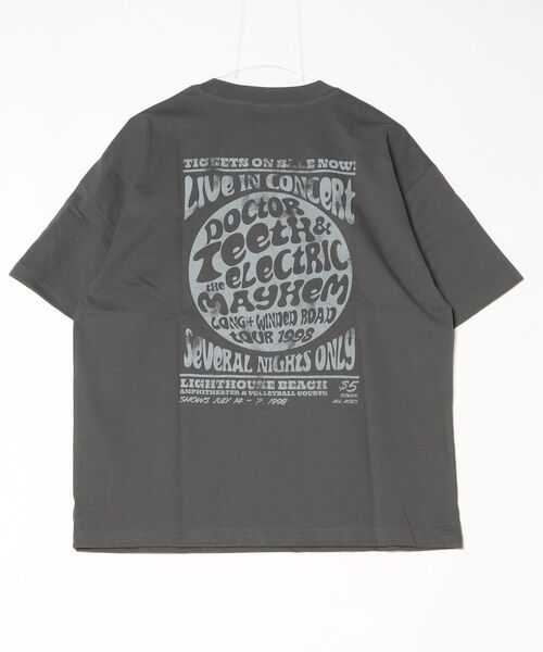 ALWAYS GOOD TIME(オルウェイズグッドタイム)の「【MUPPETS/マペッツ】ヴィンテージライクUSD加工プリント半袖Tシャツ / アニマルバンドデザイン/ユニセックス(Tシャツ/カットソー・メンズ・ホワイト系その他/ブラック系その他/アイボリー/スミクロ・M/L/LL)」の15枚目の写真
