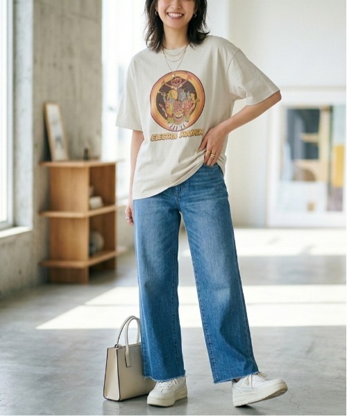 ALWAYS GOOD TIME(オルウェイズグッドタイム)の「【MUPPETS/マペッツ】ヴィンテージライクUSD加工プリント半袖Tシャツ / アニマルバンドデザイン/ユニセックス(Tシャツ/カットソー・メンズ・ホワイト系その他/ブラック系その他/アイボリー/スミクロ・M/L/LL)」の18枚目の写真