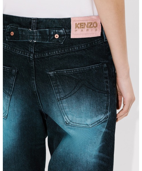 KENZO(ケンゾー)の「ローウエスト ボーイフレンド ジーンズ イン ジャパニーズ デニム(デニムパンツ・レディース・ブルー系その他・26)」の1枚目の写真
