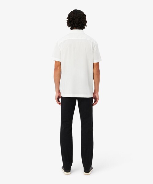 LACOSTE（ラコステ）の「スリムフィットテーパードストレッチチノパンツ（チノパンツ・メンズ・ベージュ/ブラック/ダークネイビー・32/33/30/31）」の9枚目の写真