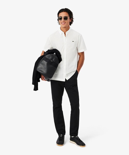 LACOSTE（ラコステ）の「スリムフィットテーパードストレッチチノパンツ（チノパンツ・メンズ・ベージュ/ブラック/ダークネイビー・32/33/30/31）」の15枚目の写真