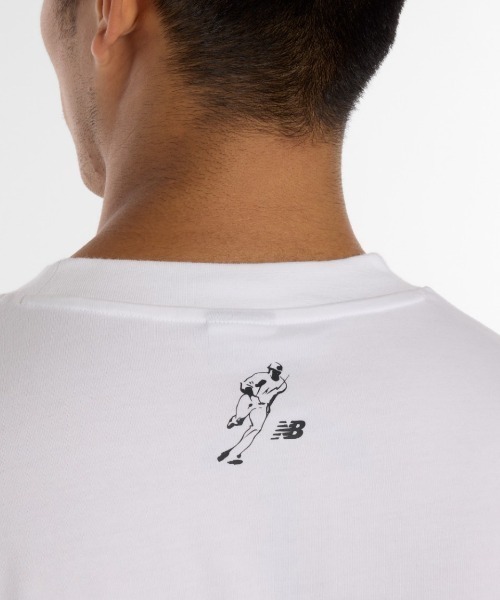 NEW BALANCE（ニューバランス）の「New Balance 大谷翔平 Graphic T-Shirt（ニューバランス 大谷翔平 グラフィックTシャツ）（Tシャツ/カットソー・メンズ・ネイビー系/ホワイト・LARGE/MEDIUM）」の6枚目の写真