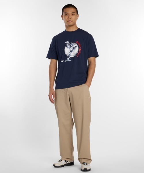 NEW BALANCE（ニューバランス）の「New Balance 大谷翔平 Graphic T-Shirt（ニューバランス 大谷翔平 グラフィックTシャツ）（Tシャツ/カットソー・メンズ・ネイビー系/ホワイト・LARGE/MEDIUM）」の14枚目の写真