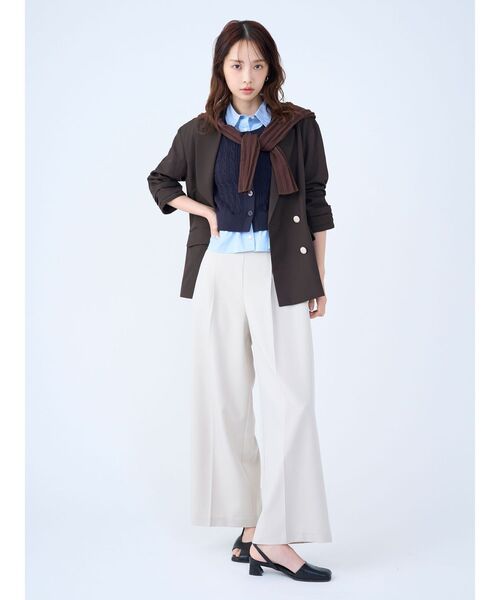 LAGUNAMOON(ラグナムーン)の「バイカラーベルトライトパンツ(その他パンツ・レディース・チャコールグレー/アイボリー・SMALL/MEDIUM)」の20枚目の写真