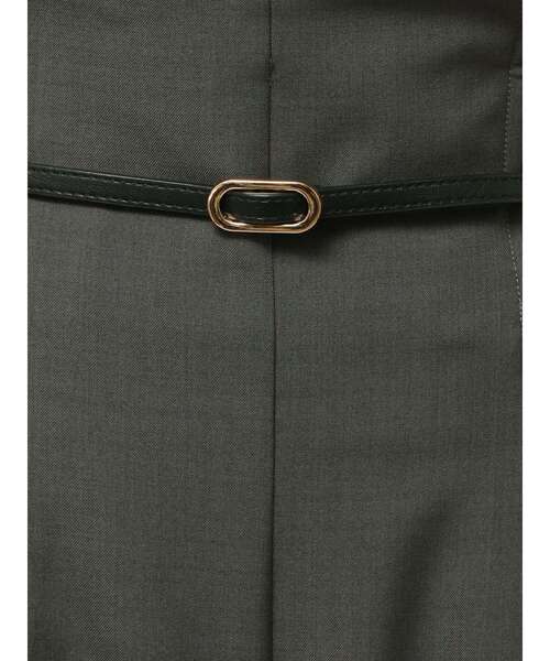 LAGUNAMOON(ラグナムーン)の「バイカラーベルトライトパンツ(その他パンツ・レディース・チャコールグレー/アイボリー・SMALL/MEDIUM)」の5枚目の写真