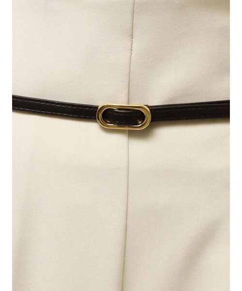 LAGUNAMOON(ラグナムーン)の「バイカラーベルトライトパンツ(その他パンツ・レディース・チャコールグレー/アイボリー・SMALL/MEDIUM)」の22枚目の写真