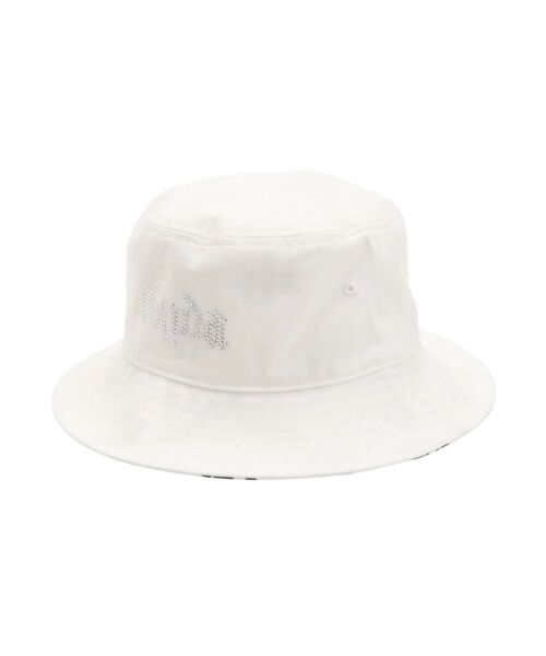 GYDA（ジェイダ）の「GG PATTERNリバーシブルバケットHAT（ハット・レディース・オフホワイト/ブラック・FREE）」の10枚目の写真