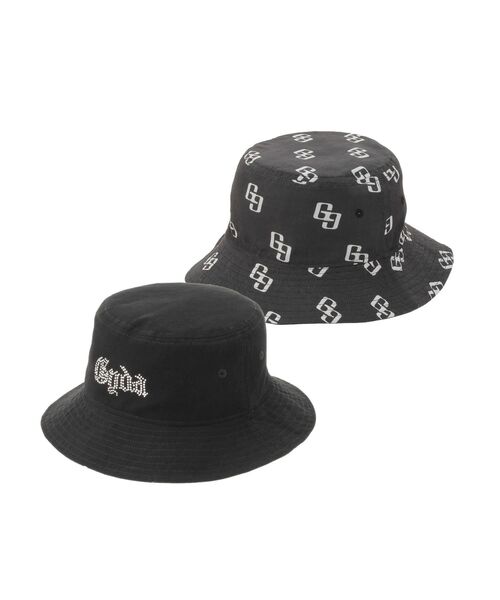 GYDA（ジェイダ）の「GG PATTERNリバーシブルバケットHAT（ハット・レディース・オフホワイト/ブラック・FREE）」の13枚目の写真