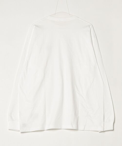 #Re:room（リルーム）の「フラワーアイコンワッペンロングスリーブ（Tシャツ/カットソー・メンズ・ホワイト・S-M/M-L/L-XL）」の20枚目の写真