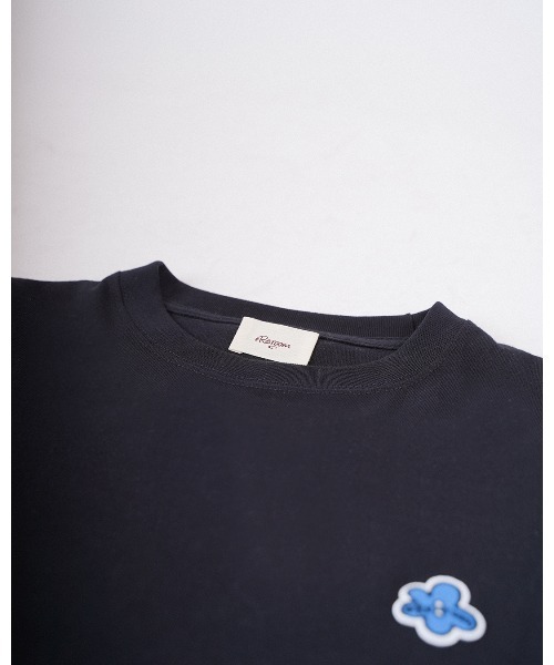 #Re:room（リルーム）の「フラワーアイコンワッペンロングスリーブ（Tシャツ/カットソー・メンズ・ホワイト・S-M/M-L/L-XL）」の15枚目の写真