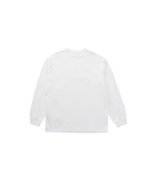 #Re:room（リルーム）の「フラワーアイコンワッペンロングスリーブ（Tシャツ/カットソー・メンズ・ホワイト・S-M/M-L/L-XL）」の14枚目の写真