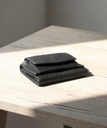 Charis Poche（カリスポシェ）の「【本革】ミニウォレット/小さい財布/シュリンクレザー（財布）」