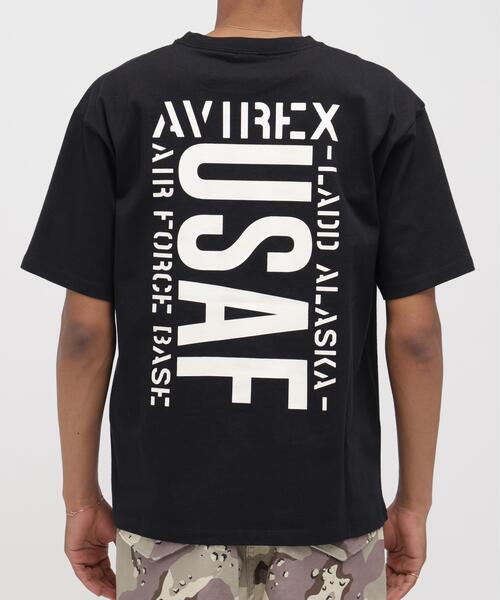 AVIREX(アヴィレックス)の「《WEB&DEPOT限定》US A.F S/S T-SHIRT / ユーエス エアフォース ショートスリーブ Tシャツ / AVIREX / アヴィレックス(Tシャツ/カットソー・メンズ・ホワイト/マスタード/オリーブ系/ブラック・M/L/2XL/XL)」の7枚目の写真