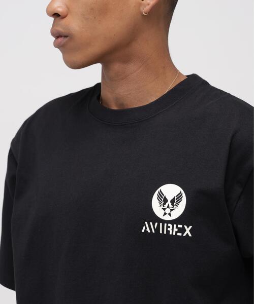 AVIREX(アヴィレックス)の「《WEB&DEPOT限定》US A.F S/S T-SHIRT / ユーエス エアフォース ショートスリーブ Tシャツ / AVIREX / アヴィレックス(Tシャツ/カットソー・メンズ・ホワイト/マスタード/オリーブ系/ブラック・M/L/2XL/XL)」の8枚目の写真