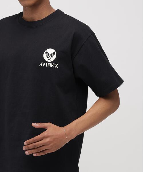 AVIREX(アヴィレックス)の「《WEB&DEPOT限定》US A.F S/S T-SHIRT / ユーエス エアフォース ショートスリーブ Tシャツ / AVIREX / アヴィレックス(Tシャツ/カットソー・メンズ・ホワイト/マスタード/オリーブ系/ブラック・M/L/2XL/XL)」の9枚目の写真