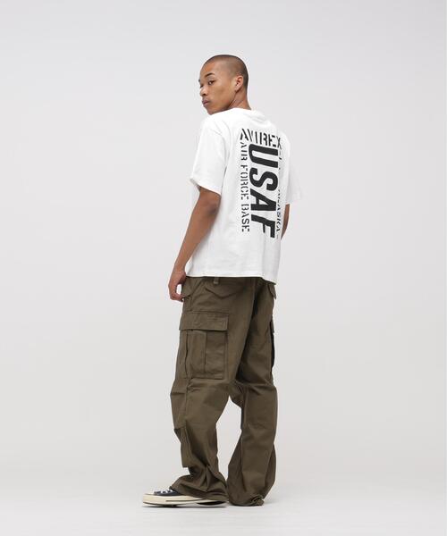 AVIREX(アヴィレックス)の「《WEB&DEPOT限定》US A.F S/S T-SHIRT / ユーエス エアフォース ショートスリーブ Tシャツ / AVIREX / アヴィレックス(Tシャツ/カットソー・メンズ・ホワイト/マスタード/オリーブ系/ブラック・M/L/2XL/XL)」の16枚目の写真