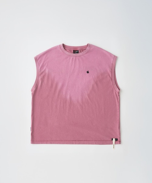 ADAM PATEK(アダムパテック)の「【ADAMPATEK/アダムパテック】basic logo aging sleeveless ベーシックロゴエイジングノースリーブTEE(Tシャツ/カットソー・レディース・ブラック/ホワイト/ピンク/グリーン・1)」の1枚目の写真