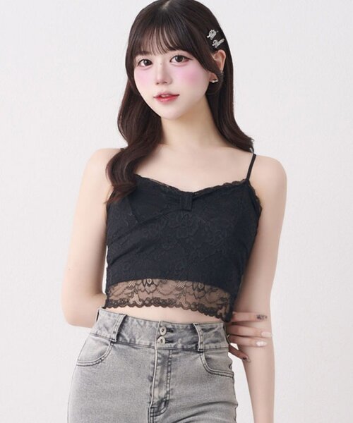 本日限定お値下げDolce キャミソール Belle Charme】Lace Camisole（キャミソール）｜OLIVE des OLIVE
