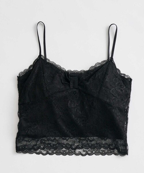 Belle Charme(ベルシャルム)の「【Belle Charme】Lace Camisole(キャミソール・レディース・オフホワイト/ブラック・FREE)」の13枚目の写真