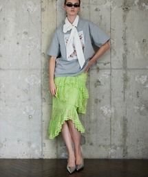 MAISON SPECIAL | Lace Tiered Skirt/レースティアードスカート(スカート)