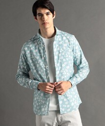 MONSIEUR NICOLE | 【ex/tra】フラワープリント カッタウェイカラーシャツ(シャツ/ブラウス)