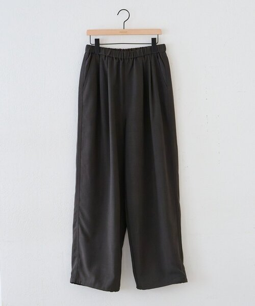 DISCOAT(ディスコート)の「【Enlude/ユニセックス】テックリネンワイドイージーパンツ(その他パンツ・レディース・チャコールグレー/グレイッシュベージュ/ライトベージュ・MEDIUM/LARGE)」の2枚目の写真