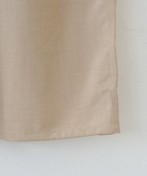 DISCOAT(ディスコート)の「【Enlude/ユニセックス】テックリネンワイドイージーパンツ(その他パンツ・レディース・チャコールグレー/グレイッシュベージュ/ライトベージュ・MEDIUM/LARGE)」の6枚目の写真