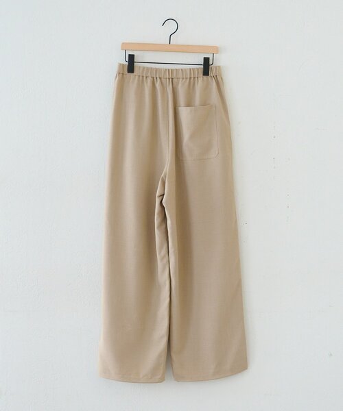 DISCOAT(ディスコート)の「【Enlude/ユニセックス】テックリネンワイドイージーパンツ(その他パンツ・レディース・チャコールグレー/グレイッシュベージュ/ライトベージュ・MEDIUM/LARGE)」の8枚目の写真