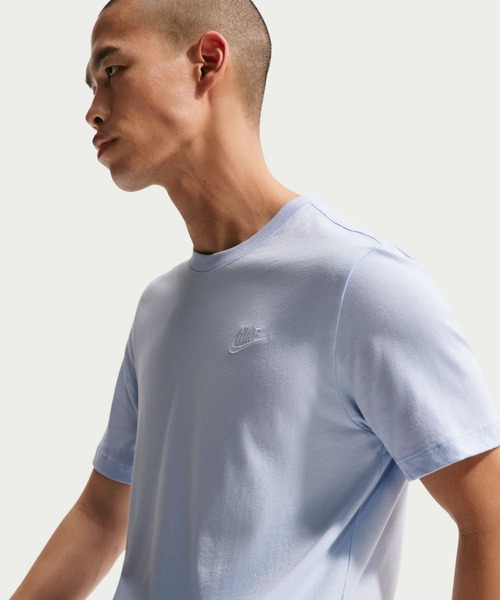 NIKE(ナイキ)の「ナイキ NIKE ナイキ NSW クラブ Tシャツ(Tシャツ/カットソー・メンズ・ブルー/グリーン・S/M/L/LL/3L)」の6枚目の写真