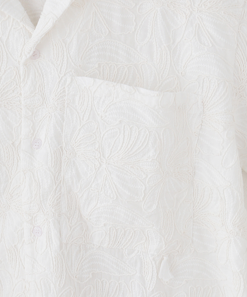 SEEALL（シーオール）の「【SEEALL/シーオール】 GENERAL PURPOSE SHIRTS（シャツ/ブラウス・レディース・ホワイト・44）」の9枚目の写真